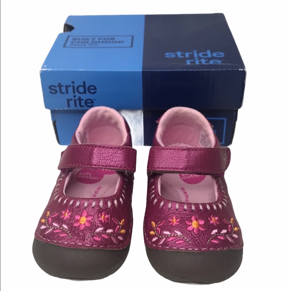 New Magenta Stride Rite Mary Jane Shoes